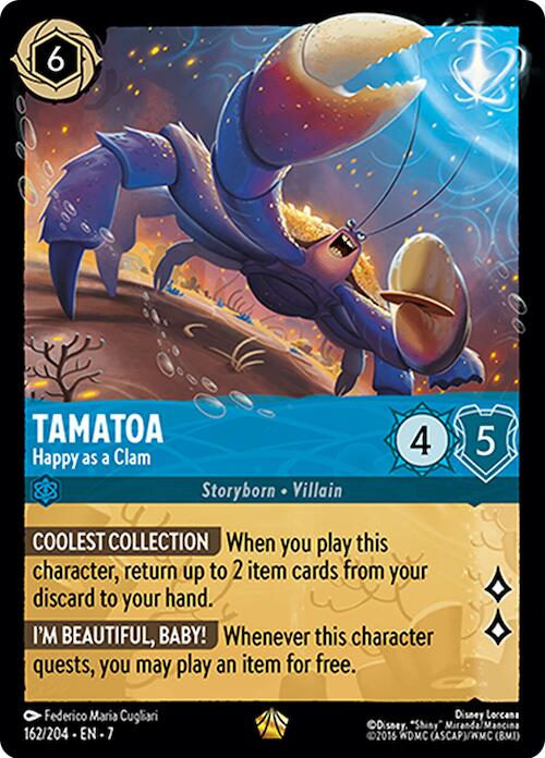 Tamatoa - Happy as a Clam (162/204) [Archazia's Island] | Fandemonia Ltd