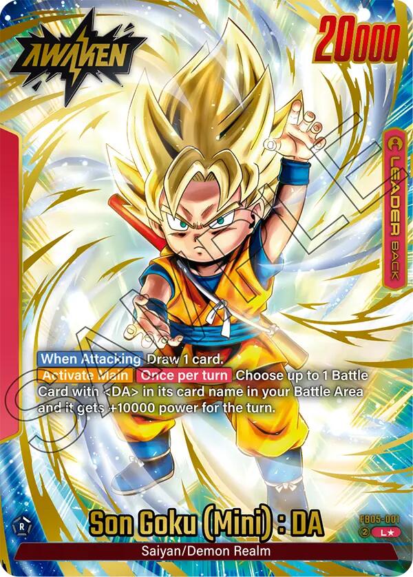 Son Goku (Mini) : DA (Alternate Art) [New Adventure] | Fandemonia Ltd