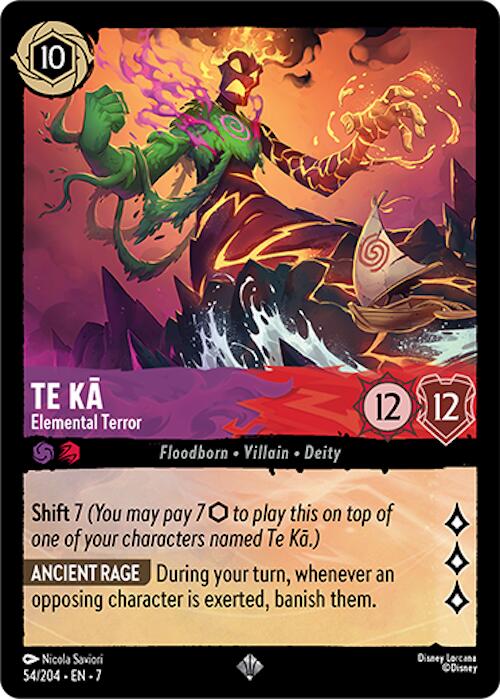 Te Ka - Elemental Terror (54/204) [Archazia's Island] | Fandemonia Ltd