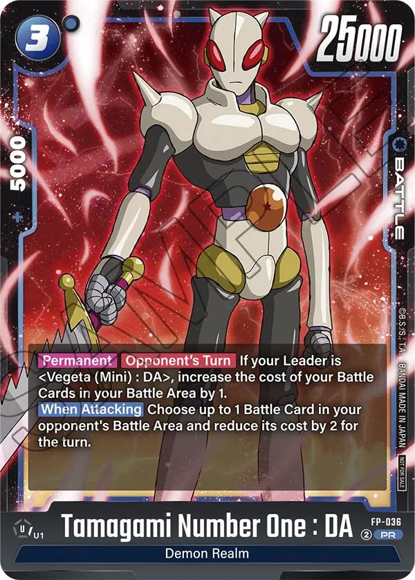 Tamagami Number One : DA (FP-036) [Tournament and Championship Promos] | Fandemonia Ltd