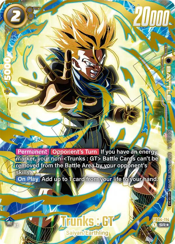 Trunks : GT (FB04-114) [Tournament and Championship Promos] | Fandemonia Ltd