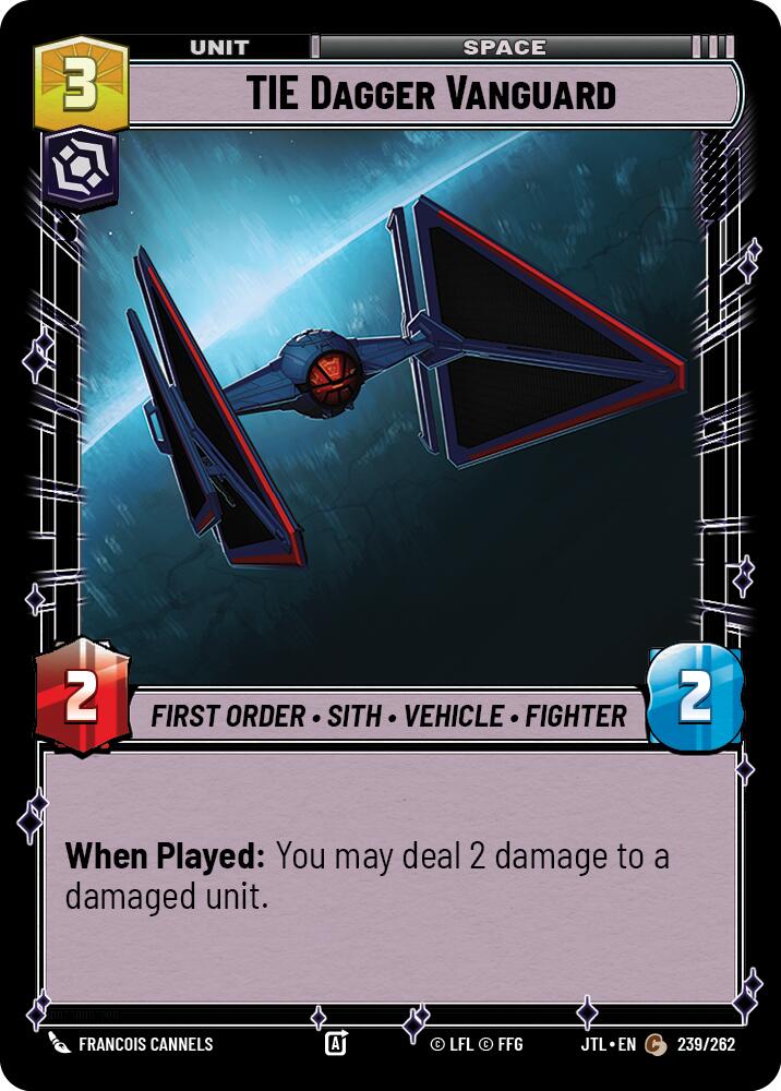 TIE Dagger Vanguard (239/262) (239/257) [Jump to Lightspeed] | Fandemonia Ltd