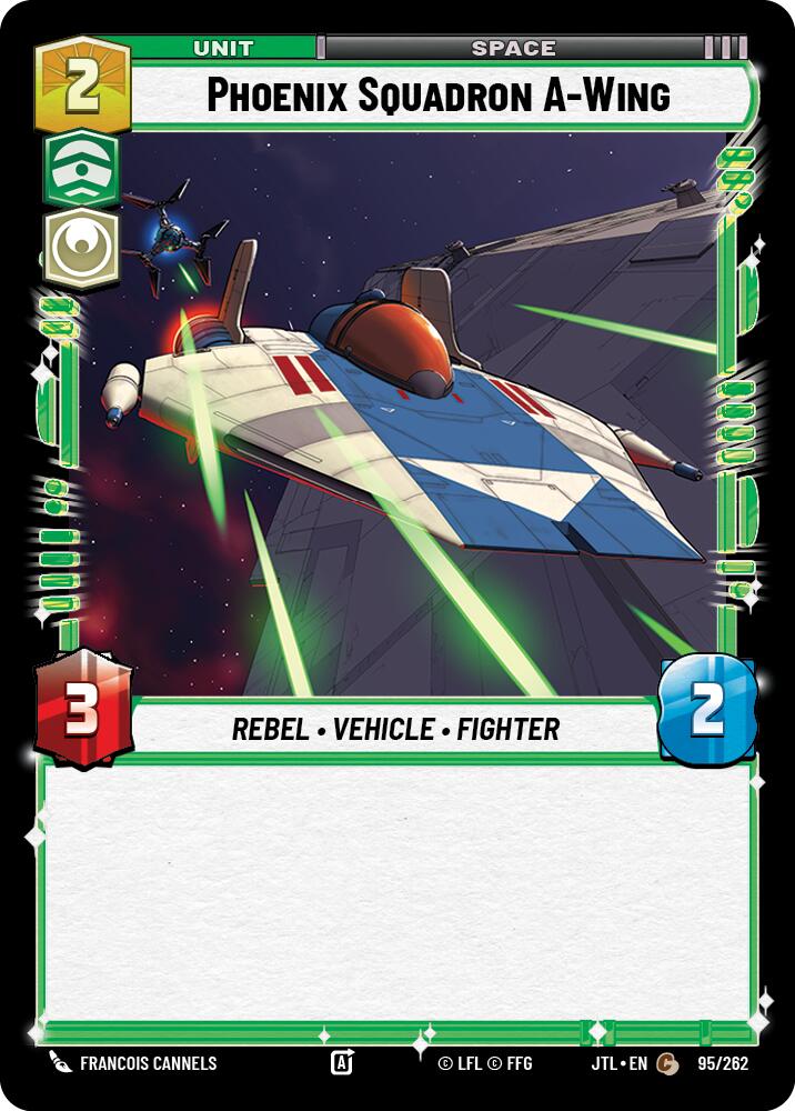 Phoenix Squadron A-Wing (095/262) (095/257) [Jump to Lightspeed] | Fandemonia Ltd