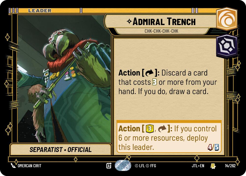 Admiral Trench - Chk-chk-chk-chk (014/262) (014/257) [Jump to Lightspeed] | Fandemonia Ltd