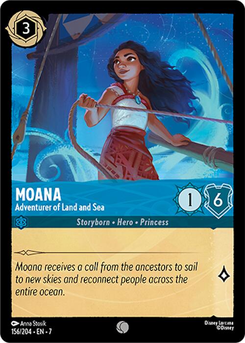 Moana - Adventurer of Land and Sea (156/204) [Archazia's Island] | Fandemonia Ltd
