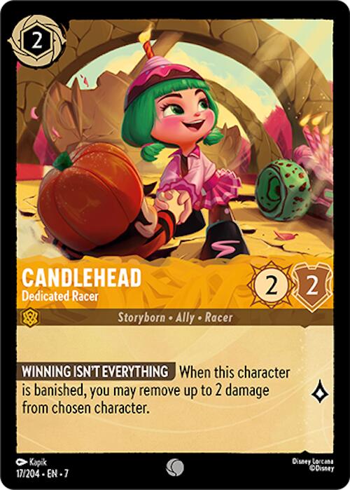 Candlehead - Dedicated Racer (17/204) [Archazia's Island] | Fandemonia Ltd