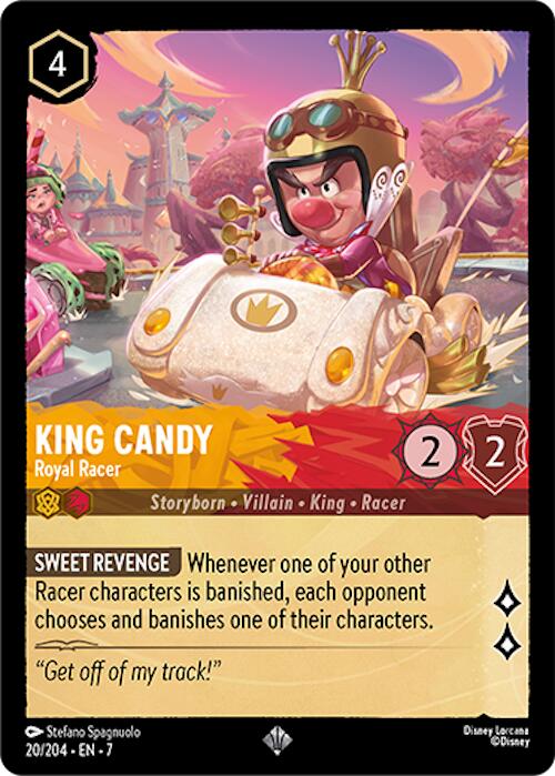 King Candy - Royal Racer (20/204) [Archazia's Island] | Fandemonia Ltd