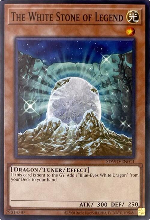 The White Stone of Legend (Unlimited Misprint) [SDWD-EN011] Common | Fandemonia Ltd