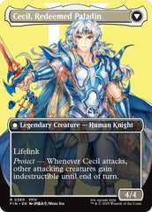 Cecil, Dark Knight // Cecil, Redeemed Paladin (Borderless) [FINAL FANTASY] | Fandemonia Ltd