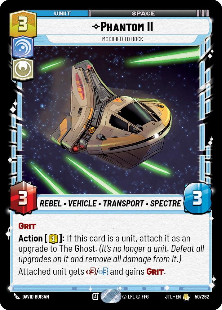 Phantom II - Modified to Dock (050/262) (050/257) [Jump to Lightspeed] | Fandemonia Ltd