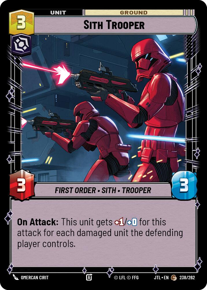 Sith Trooper (238/262) (238/257) [Jump to Lightspeed] | Fandemonia Ltd