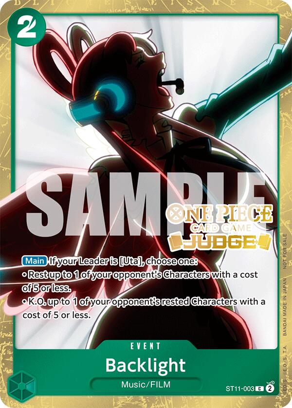 Backlight (Judge Pack Vol. 5) [One Piece Promotion Cards] | Fandemonia Ltd