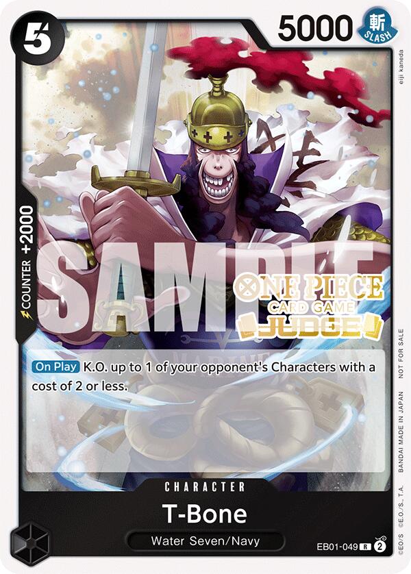T-Bone (Judge Pack Vol. 5) [One Piece Promotion Cards] | Fandemonia Ltd