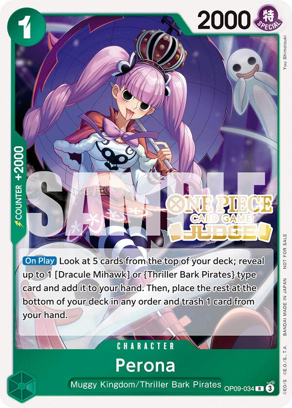 Perona (Judge Pack Vol. 5) [One Piece Promotion Cards] | Fandemonia Ltd