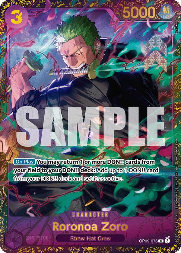 Roronoa Zoro (Championship 25-26 Regionals Season 1) [One Piece Promotion Cards] | Fandemonia Ltd