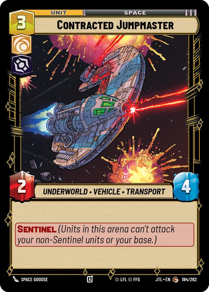 Contracted Jumpmaster (184/262) (184/257) [Jump to Lightspeed] | Fandemonia Ltd