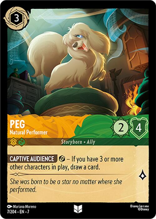 Peg - Natural Performer (7/204) [Archazia's Island] | Fandemonia Ltd