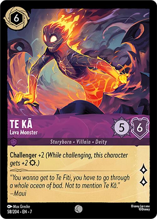 Te Ka - Lava Monster (58/204) [Archazia's Island] | Fandemonia Ltd