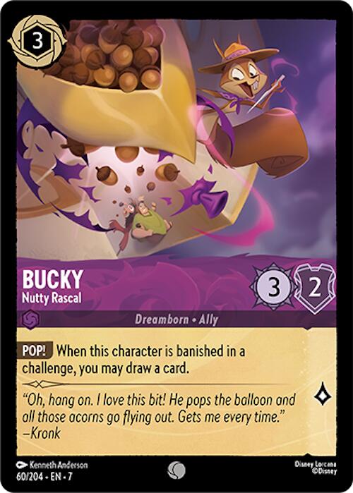 Bucky - Nutty Rascal (60/204) [Archazia's Island] | Fandemonia Ltd