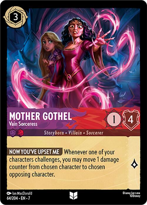Mother Gothel - Vain Sorceress (64/204) [Archazia's Island] | Fandemonia Ltd