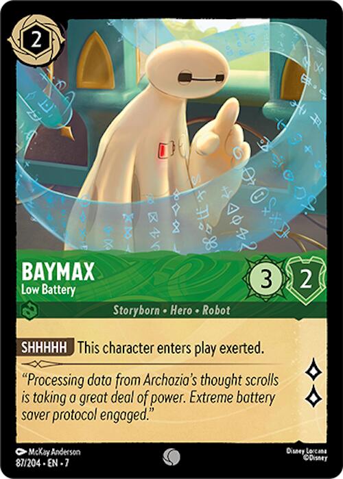 Baymax - Low Battery (87/204) [Archazia's Island] | Fandemonia Ltd