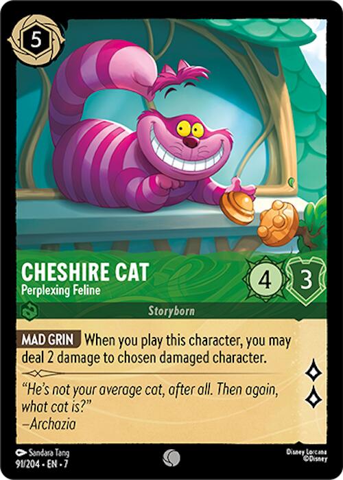 Cheshire Cat - Perplexing Feline (91/204) [Archazia's Island] | Fandemonia Ltd