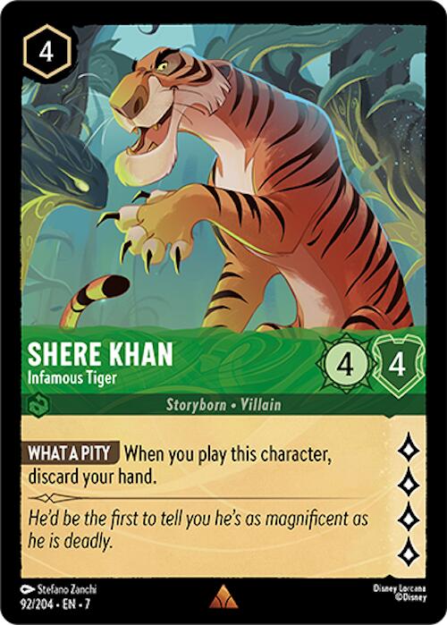 Shere Khan - Infamous Tiger (92/204) [Archazia's Island] | Fandemonia Ltd