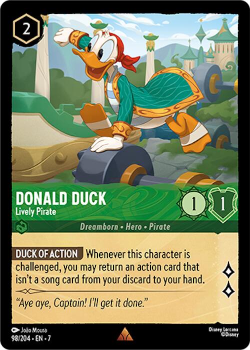 Donald Duck - Lively Pirate (98/204) [Archazia's Island] | Fandemonia Ltd