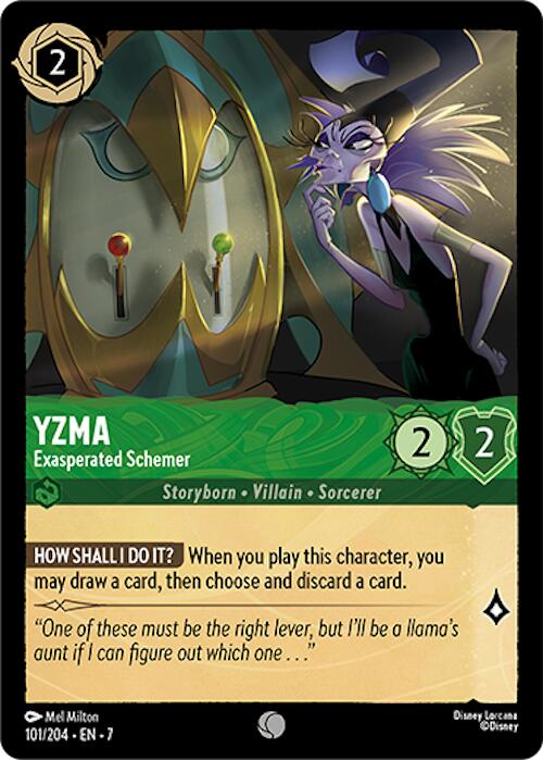 Yzma - Exasperated Schemer (101/204) [Archazia's Island] | Fandemonia Ltd