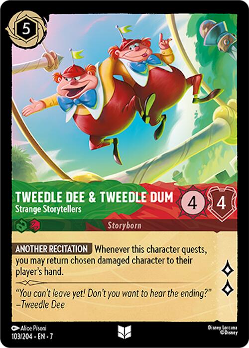 Tweedledee & Tweedledum - Strange Storytellers (103/204) [Archazia's Island] | Fandemonia Ltd