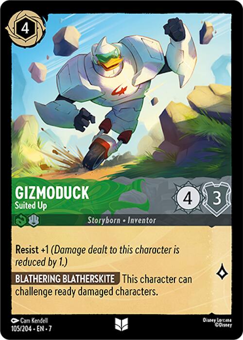 Gizmoduck - Suited Up (105/204) [Archazia's Island] | Fandemonia Ltd