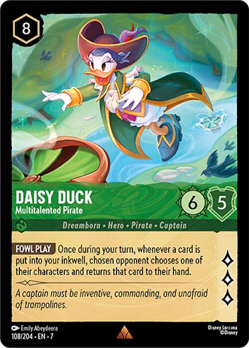 Daisy Duck - Multitalented Pirate (108/204) [Archazia's Island] | Fandemonia Ltd