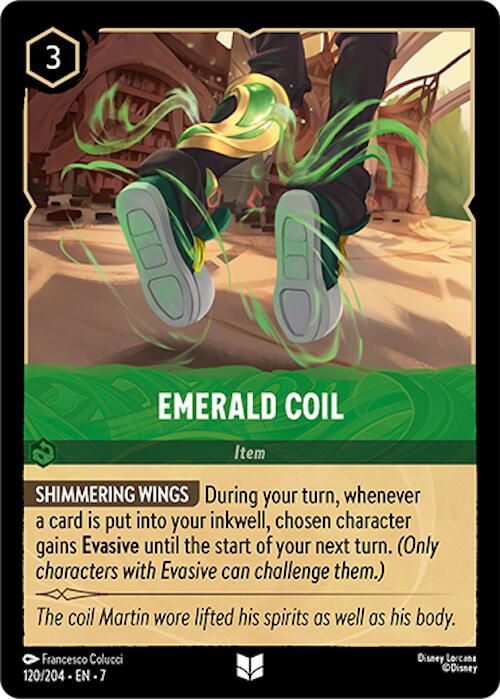 Emerald Coil (120/204) [Archazia's Island] | Fandemonia Ltd