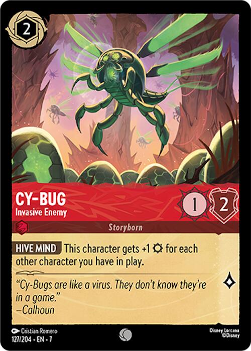 Cy-Bug - Invasive Enemy (127/204) [Archazia's Island] | Fandemonia Ltd