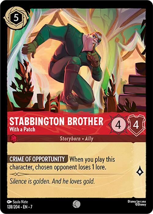 Stabbington Brother - With a Patch (128/204) [Archazia's Island] | Fandemonia Ltd