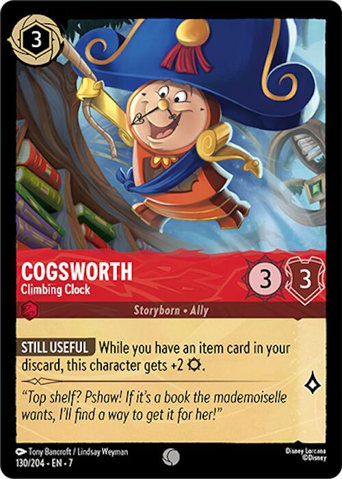 Cogsworth - Climbing Clock (130/204) [Archazia's Island] | Fandemonia Ltd