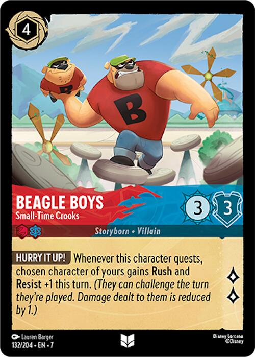 Beagle Boys - Small-Time Crooks (132/204) [Archazia's Island] | Fandemonia Ltd