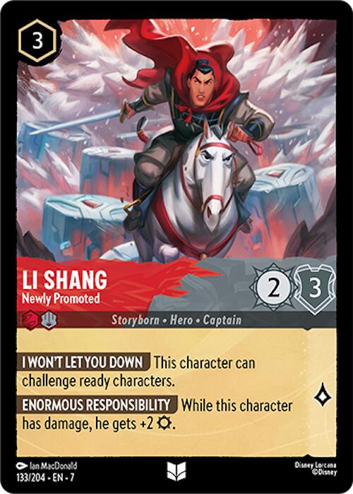 Li Shang - Newly Promoted (133/204) [Archazia's Island] | Fandemonia Ltd