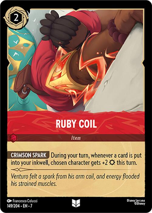 Ruby Coil (149/204) [Archazia's Island] | Fandemonia Ltd