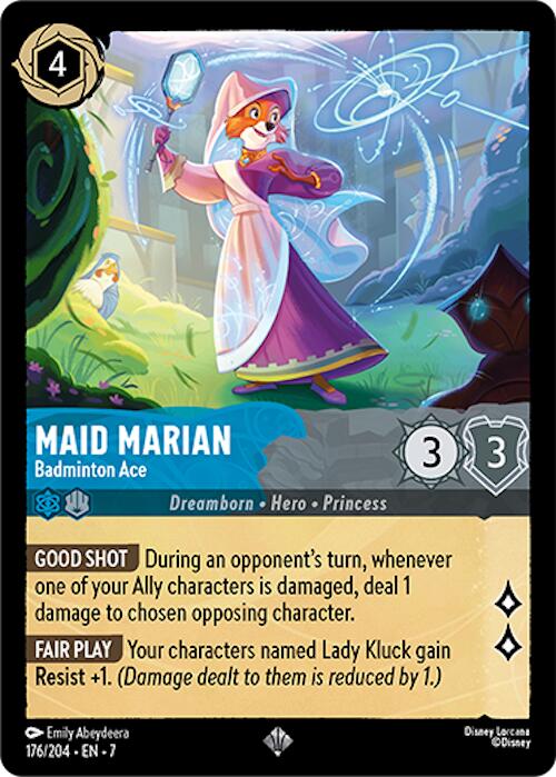 Maid Marian - Badminton Ace (176/204) [Archazia's Island] | Fandemonia Ltd