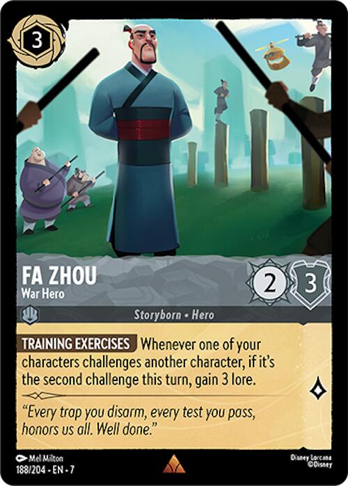 Fa Zhou - War Hero (188/204) [Archazia's Island] | Fandemonia Ltd