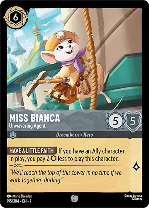 Miss Bianca - Unwavering Agent (195/204) [Archazia's Island] | Fandemonia Ltd