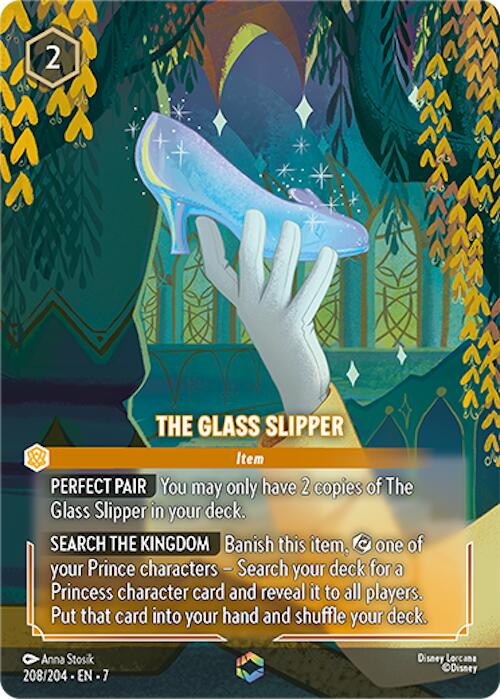 The Glass Slipper (Enchanted) (208/204) [Archazia's Island] | Fandemonia Ltd