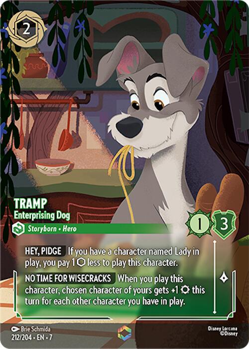 Tramp - Enterprising Dog (Enchanted) (212/204) [Archazia's Island] | Fandemonia Ltd