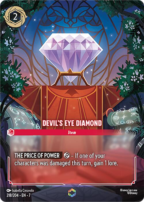 Devil's Eye Diamond (Enchanted) (218/204) [Archazia's Island] | Fandemonia Ltd