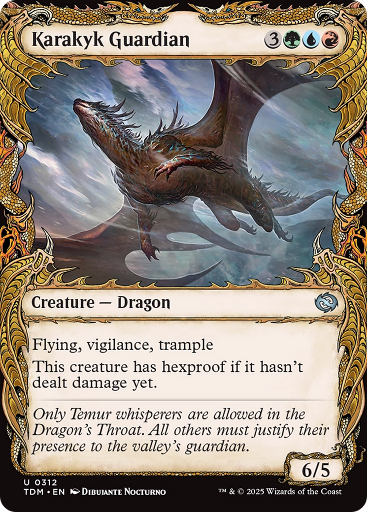 Karakyk Guardian (Showcase) [Tarkir: Dragonstorm] | Fandemonia Ltd