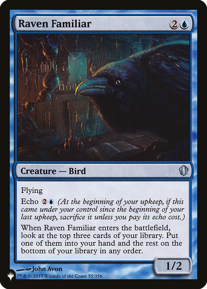 Raven Familiar [The List] | Fandemonia Ltd