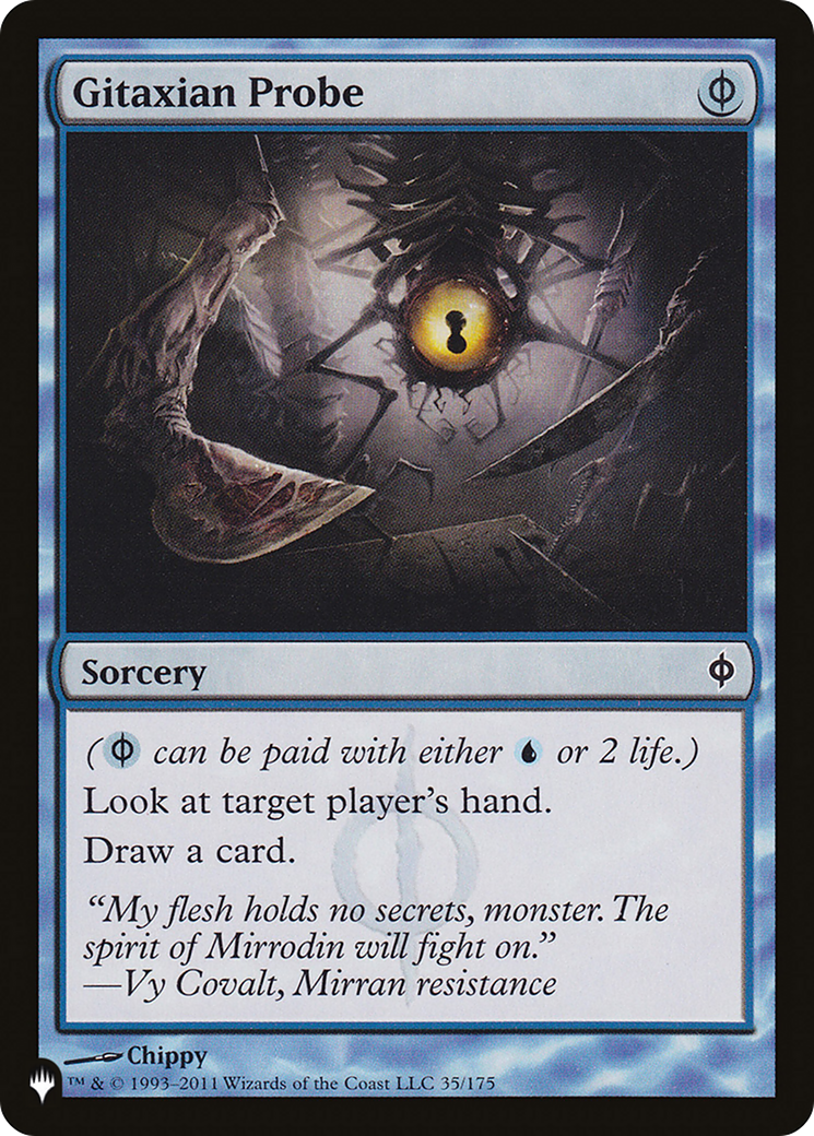 Gitaxian Probe [The List] | Fandemonia Ltd