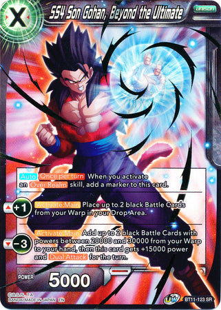 SS4 Son Gohan, Beyond the Ultimate (BT11-123) [Vermilion Bloodline 2nd Edition] | Fandemonia Ltd