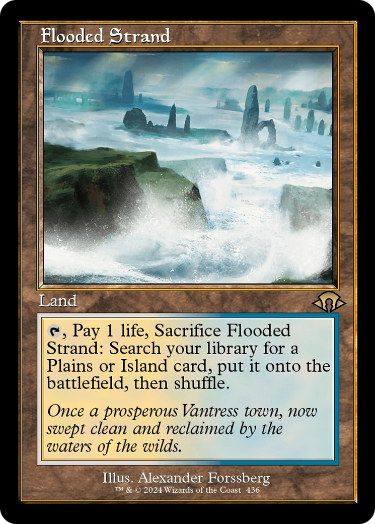 Flooded Strand (Retro) [Modern Horizons 3] | Fandemonia Ltd